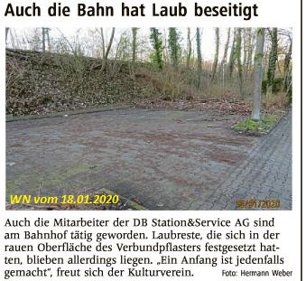 bahnreinigung